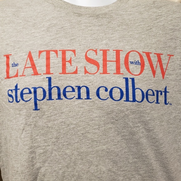Shirts | Steven Colbert Late Show Large Tshirt | Poshmark